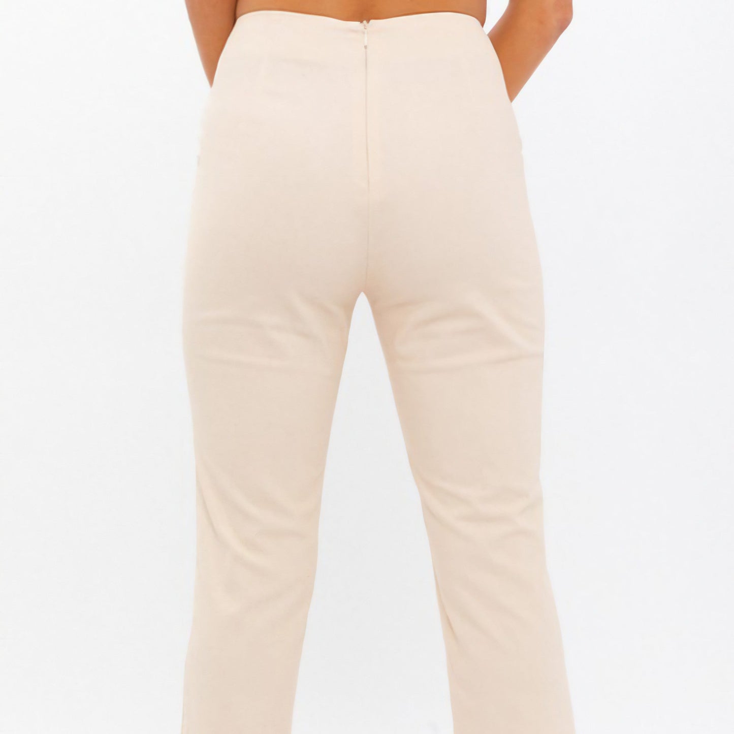 High Waisted Cropped Pants